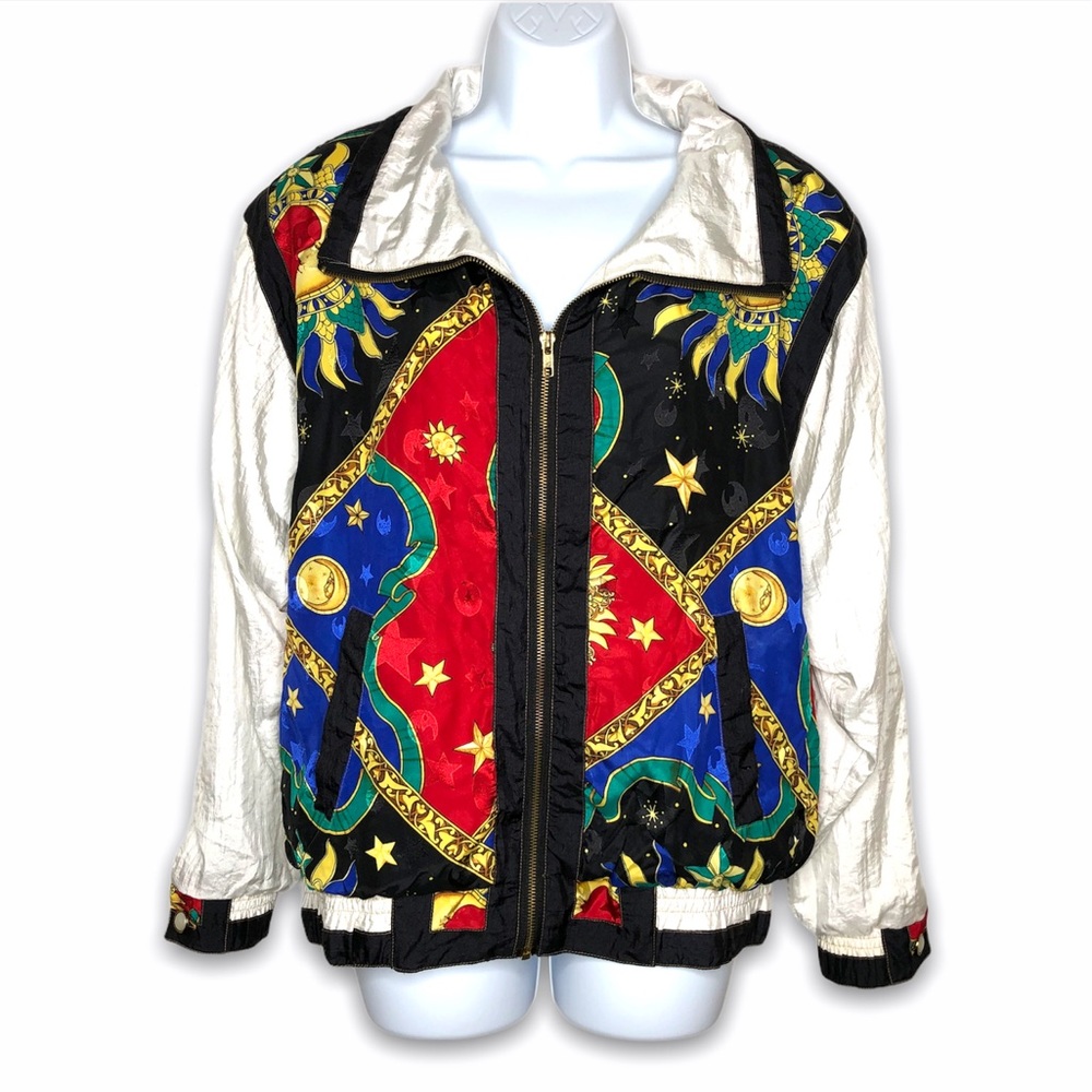 Bob Mackie wearable art celestial jacket